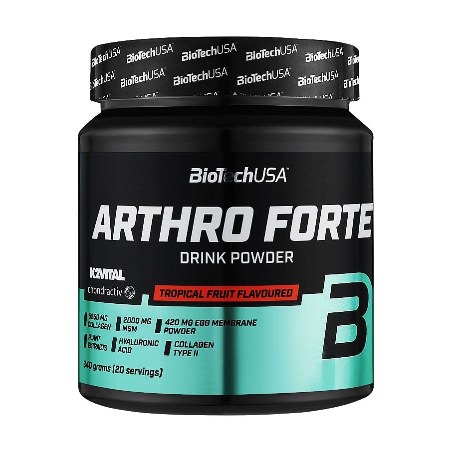 Комплекс для суглобів та зв'язок BioTechUSA Arthro Forte Тропічні фрукти, в порошку, 340 г