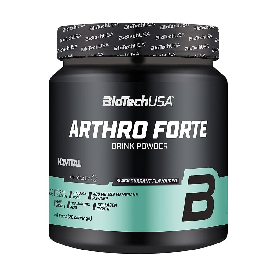 Комплекс для суглобів та зв'язок BioTechUSA Arthro Forte Чорна смородина, в порошку, 340 г